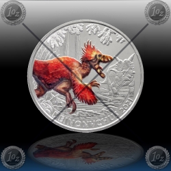 3 EVRO AVSTRIJA 2021 "DEINONYCHUS " UNC 3 EVRO AVSTRIJA 2021 "DEINONYCHUS " UNC